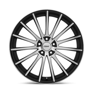 TSW CHICANE Gloss Black W/ Mirror Cut Face 20x10 +25 5x114.3mm 76.1mm - Wheelwiz