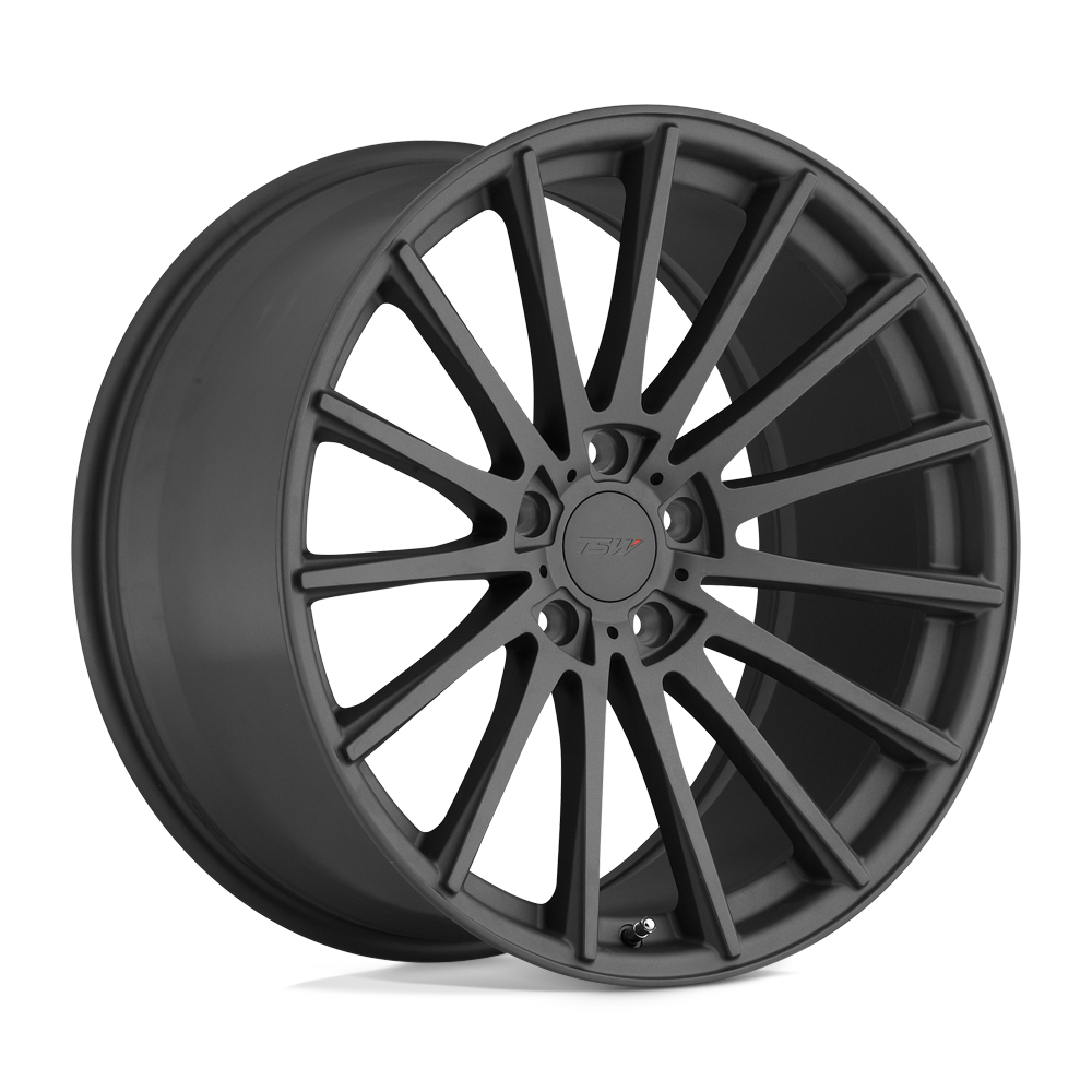 TSW CHICANE Matte Gunmetal 20x8.5 +20 5x120mm 76.1mm - WheelWiz