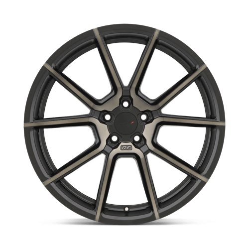 TSW CHRONO Matte Black W/ Mach Dark Face 19x9.5 +39 5x120mm 76.1mm - Wheelwiz