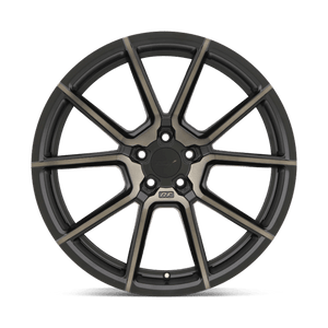 TSW CHRONO Matte Black W/ Mach Dark Face 20x10 +40 5x112mm 66.6mm - Wheelwiz
