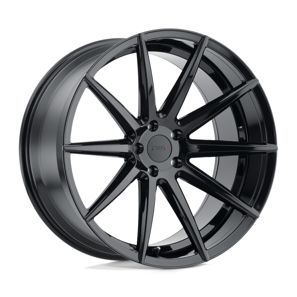 TSW CLYPSE Gloss Black 20x10.5 +25 5x120mm 76.1mm - WheelWiz