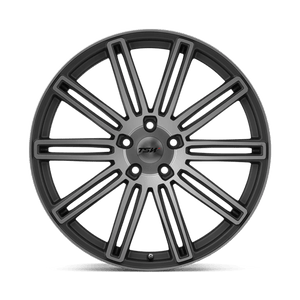 TSW CROWTHORNE Matte Gunmetal W/ M-mach Face 19x8.5 +15 5x120mm 76.1mm - Wheelwiz