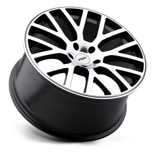 TSW DONINGTON Gunmetal Mirror Cut Face 20x10 +40 5x112mm 72.1mm - Wheelwiz