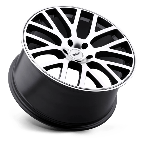 TSW DONINGTON Gunmetal Mirror Cut Face 17x8 +32 5x100mm 72.1mm - WheelWiz