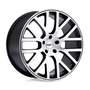 TSW DONINGTON Gunmetal Mirror Cut Face 20x8.5 +35 5x112mm 72.1mm - WheelWiz