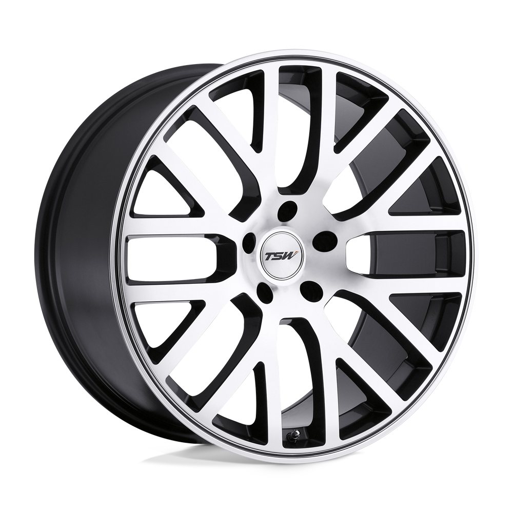 TSW DONINGTON Gunmetal Mirror Cut Face 19x8 +32 5x120mm 76.1mm - WheelWiz