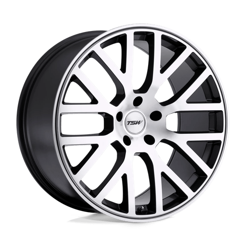 TSW DONINGTON Gunmetal Mirror Cut Face 20x10 +40 5x120mm 76.1mm - Wheelwiz