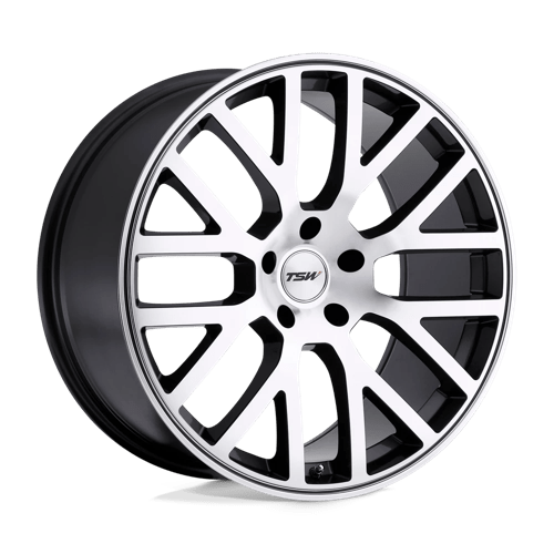 TSW DONINGTON Gunmetal Mirror Cut Face 18x8 +20 5x120mm 76.1mm - WheelWiz