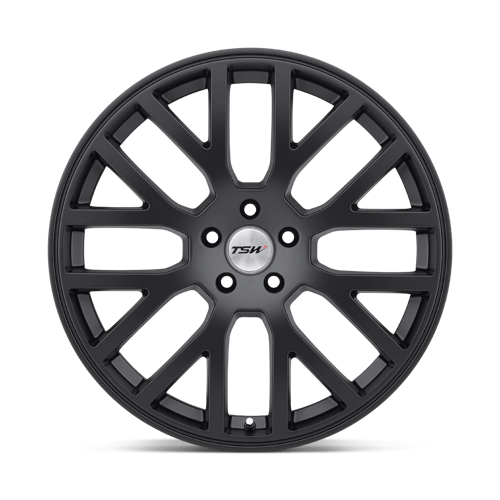 TSW DONINGTON Matte Black 20x8.5 +15 5x114.3mm 76.1mm - WheelWiz