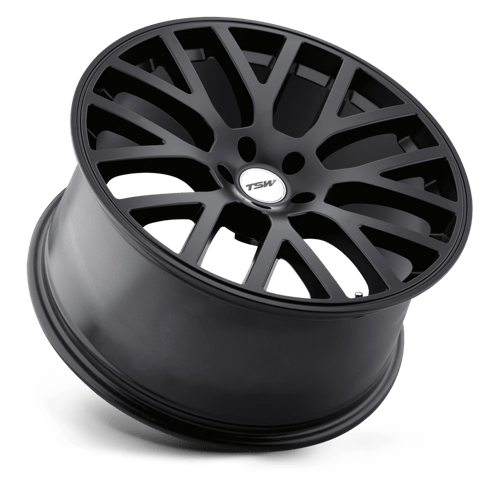 TSW DONINGTON Matte Black 20x8.5 +40 5x114.3mm 76.1mm - WheelWiz