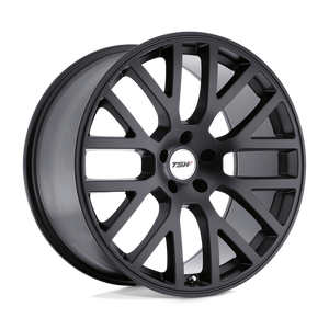 TSW DONINGTON Matte Black 19x8 +42 5x112mm 72.1mm - WheelWiz