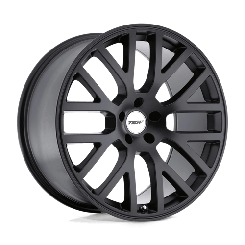 TSW DONINGTON Matte Black 22x9 +20 5x114.3mm 76.1mm - WheelWiz