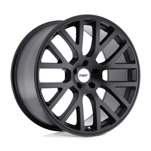 TSW DONINGTON Matte Black 19x8 +42 5x112mm 72.1mm - WheelWiz