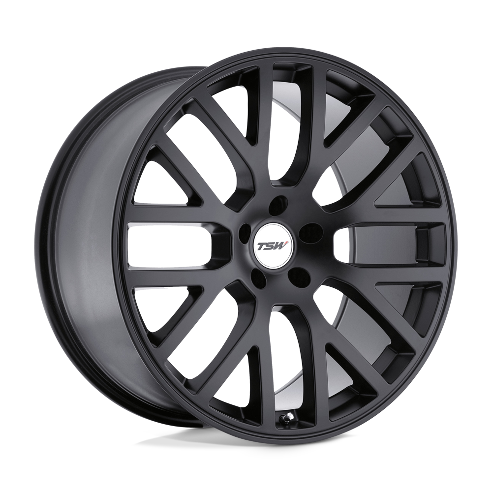 TSW DONINGTON Matte Black 22x9 +40 5x114.3mm 76.1mm - WheelWiz
