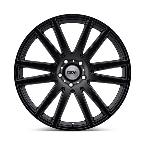 TSW GATSBY Matte Black 22x10 +35 5x130mm 84.1mm - Wheelwiz