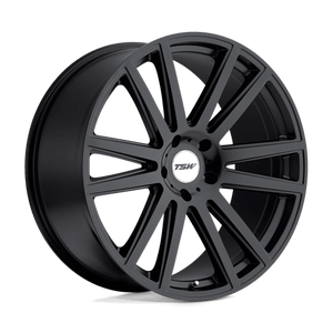TSW GATSBY Matte Black 22x10 +44 5x112mm 66.6mm - Wheelwiz