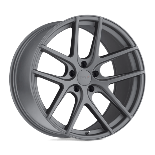 TSW GENEVA Matte Gunmetal 19x8.5 +15 5x114.3mm 76.1mm - WheelWiz