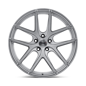 TSW GENEVA Matte Titanium Silver 19x8.5 +15 5x114.3mm 76.1mm - Wheelwiz