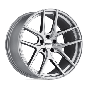 TSW GENEVA Matte Titanium Silver 19x9.5 +39 5x120mm 76.1mm - Wheelwiz