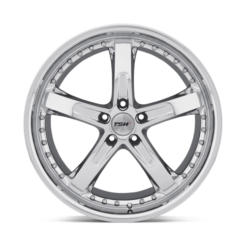 TSW JARAMA Chrome 20x8.5 +35 5x120mm 76.1mm - Wheelwiz