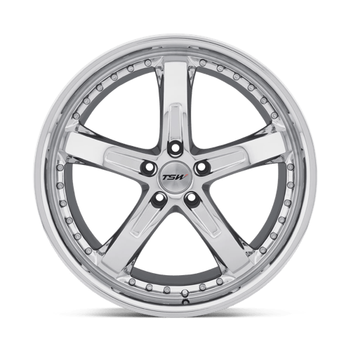 TSW JARAMA Chrome 20x10 +25 5x120mm 76.1mm - Wheelwiz