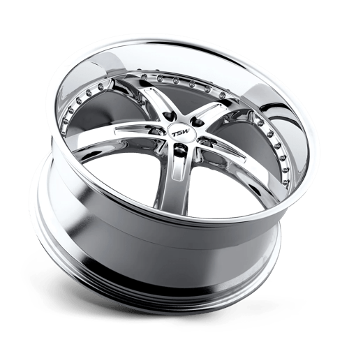 TSW JARAMA Chrome 18x9.5 +40 5x114.3mm 76.1mm - Wheelwiz