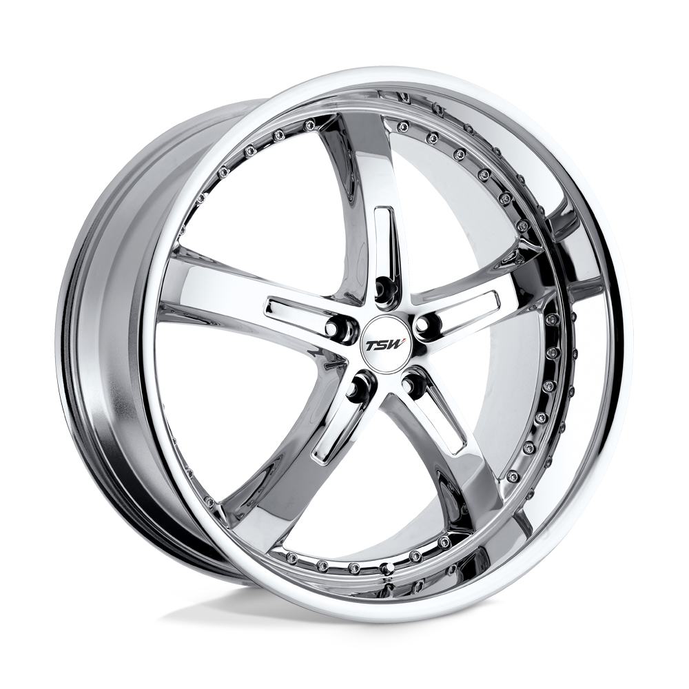TSW JARAMA Chrome 19x9.5 +35 5x112mm 72.1mm - WheelWiz