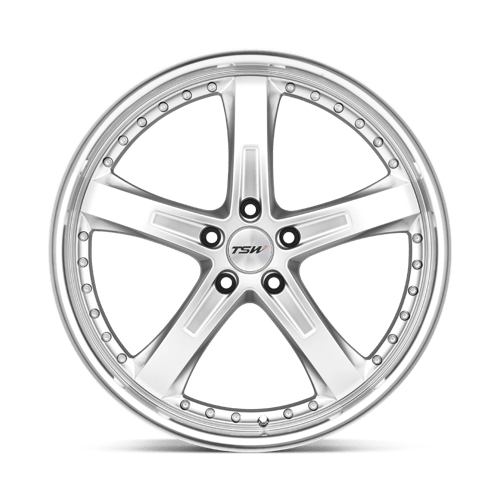 TSW JARAMA Hyper Silver W/ Mirror Cut Lip 20x8.5 +35 5x120mm 76.1mm - WheelWiz