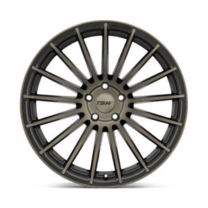 TSW LUCO Matte Black W/ Mach Dark Face 18x8.5 +20 5x114.3mm 76.1mm - Wheelwiz