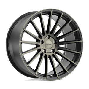 TSW LUCO Matte Black W/ Mach Dark Face 20x10 +25 5x114.3mm 76.1mm - Wheelwiz