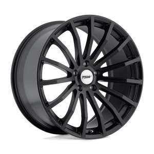 TSW MALLORY Matte Black 20x8.5 +35 5x120mm 76.1mm - WheelWiz