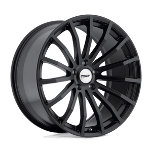 TSW MALLORY Matte Black 19x8 +40 5x114.3mm 76.1mm - WheelWiz