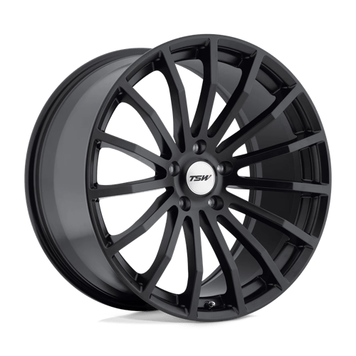 TSW MALLORY Matte Black 18x9.5 +40 5x114.3mm 76.1mm - Wheelwiz