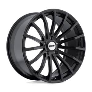 TSW MALLORY Matte Black 19x9.5 +45 5x120mm 76.1mm - Wheelwiz