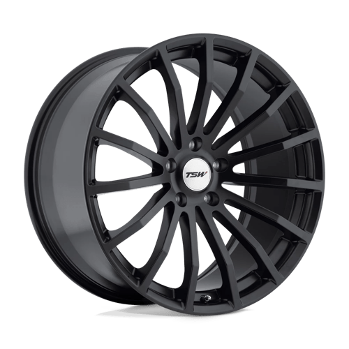 TSW MALLORY Matte Black 20x10 +42 5x112mm 72.1mm - WheelWiz