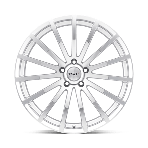 TSW MALLORY Silver W/ Mirror Cut Face 20x8.5 +35 5x112mm 72.1mm - WheelWiz