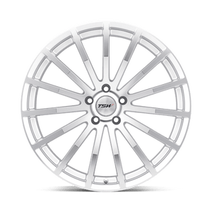 TSW MALLORY Silver W/ Mirror Cut Face 20x10 +40 5x114.3mm 76.1mm - Wheelwiz