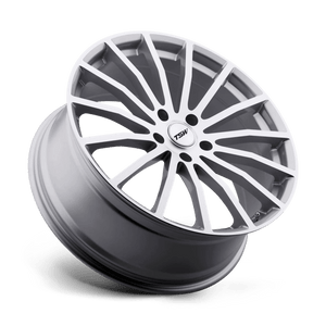 TSW MALLORY Silver W/ Mirror Cut Face 20x10 +25 5x114.3mm 76.1mm - Wheelwiz