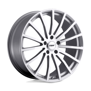 TSW MALLORY Silver W/ Mirror Cut Face 18x9.5 +40 5x114.3mm 76.1mm - Wheelwiz
