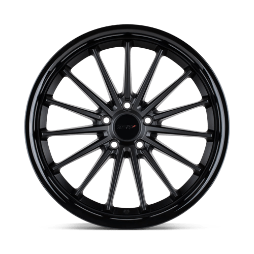 TSW MARINA Matte Black W/ Gloss Black Lip 20x8.5 +20 5x120mm 76.1mm - Wheelwiz