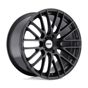 TSW MAX Matte Black 17x9 +40 5x120mm 76.1mm - Wheelwiz