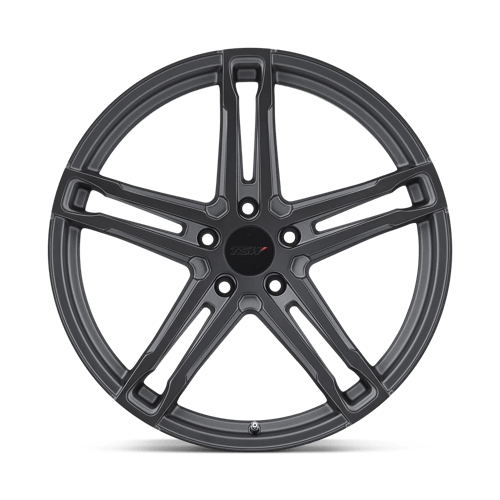 TSW MECHANICA Matte Gunmetal W/ Matte Black Face 20x10.5 +25 5x120mm 76.1mm - WheelWiz