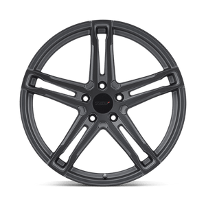 TSW MECHANICA Matte Gunmetal W/ M-black Face 20x8.5 +40 5x114.3mm 76.1mm - Wheelwiz