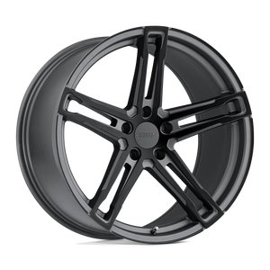 TSW MECHANICA Matte Gunmetal W/ Matte Black Face 17x8 +35 5x100mm 72.1mm - WheelWiz