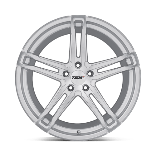 TSW MECHANICA Silver W/ Mirror Cut Face 20x9 +15 5x120mm 76.1mm - Wheelwiz