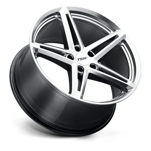 TSW MOLTENO Hyper Silver 19x8.5 +35 5x120mm 76.1mm - WheelWiz