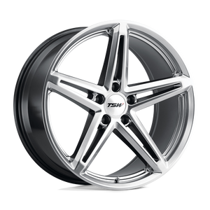 TSW MOLTENO Hyper Silver 19x8.5 +42 5x112mm 66.6mm - WheelWiz