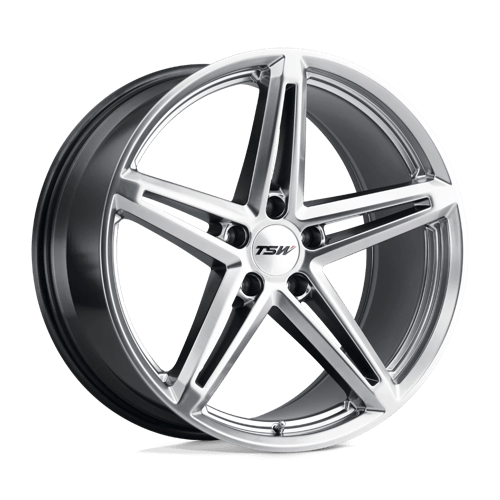 TSW MOLTENO Hyper Silver 20x8.5 +20 5x112mm 66.6mm - WheelWiz