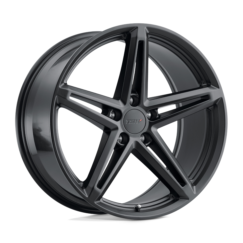 TSW MOLTENO Matte Black 20x8.5 +35 5x120mm 76.1mm - WheelWiz