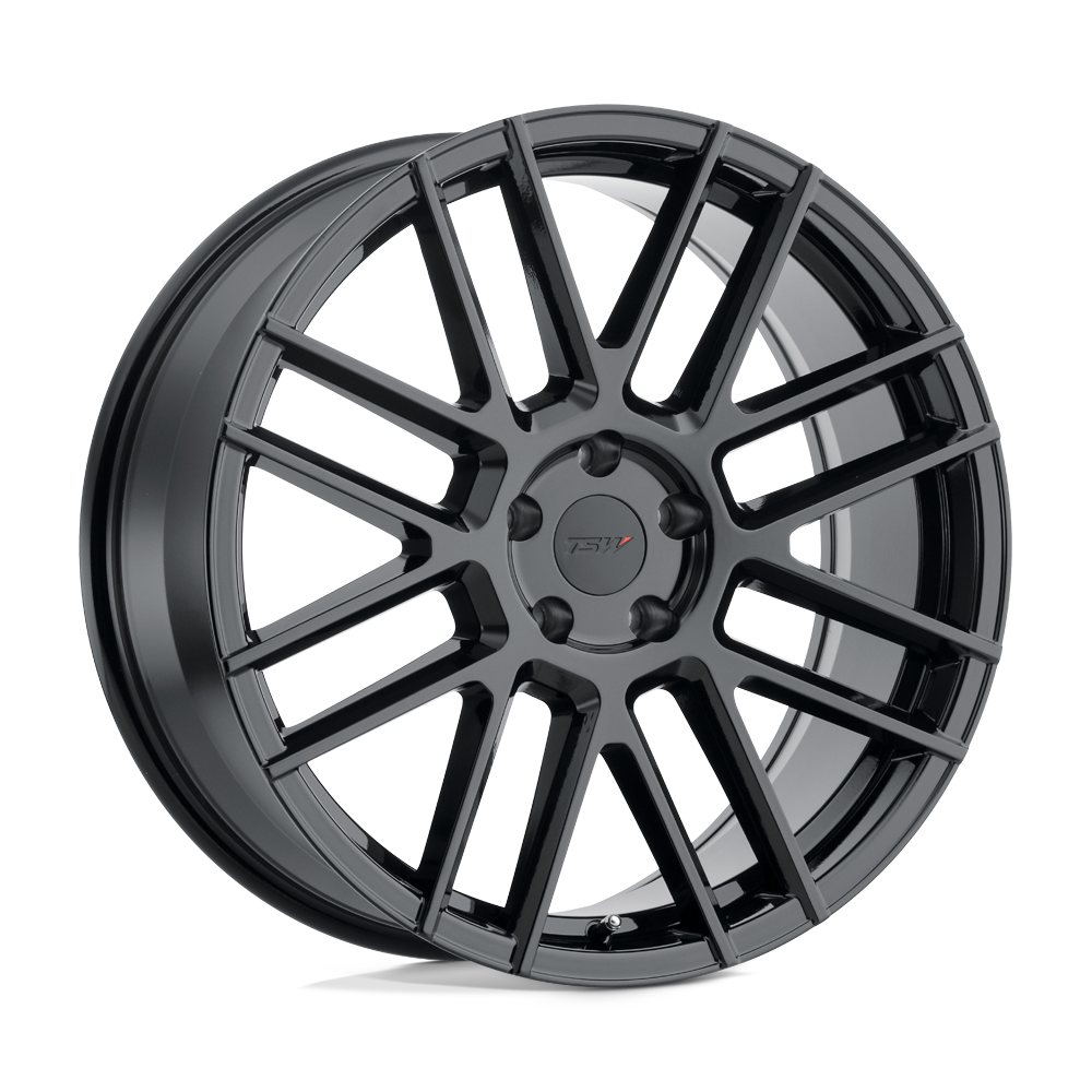 TSW MOSPORT Gloss Black 18x8.5 +40 5x114.3mm 76.1mm - WheelWiz